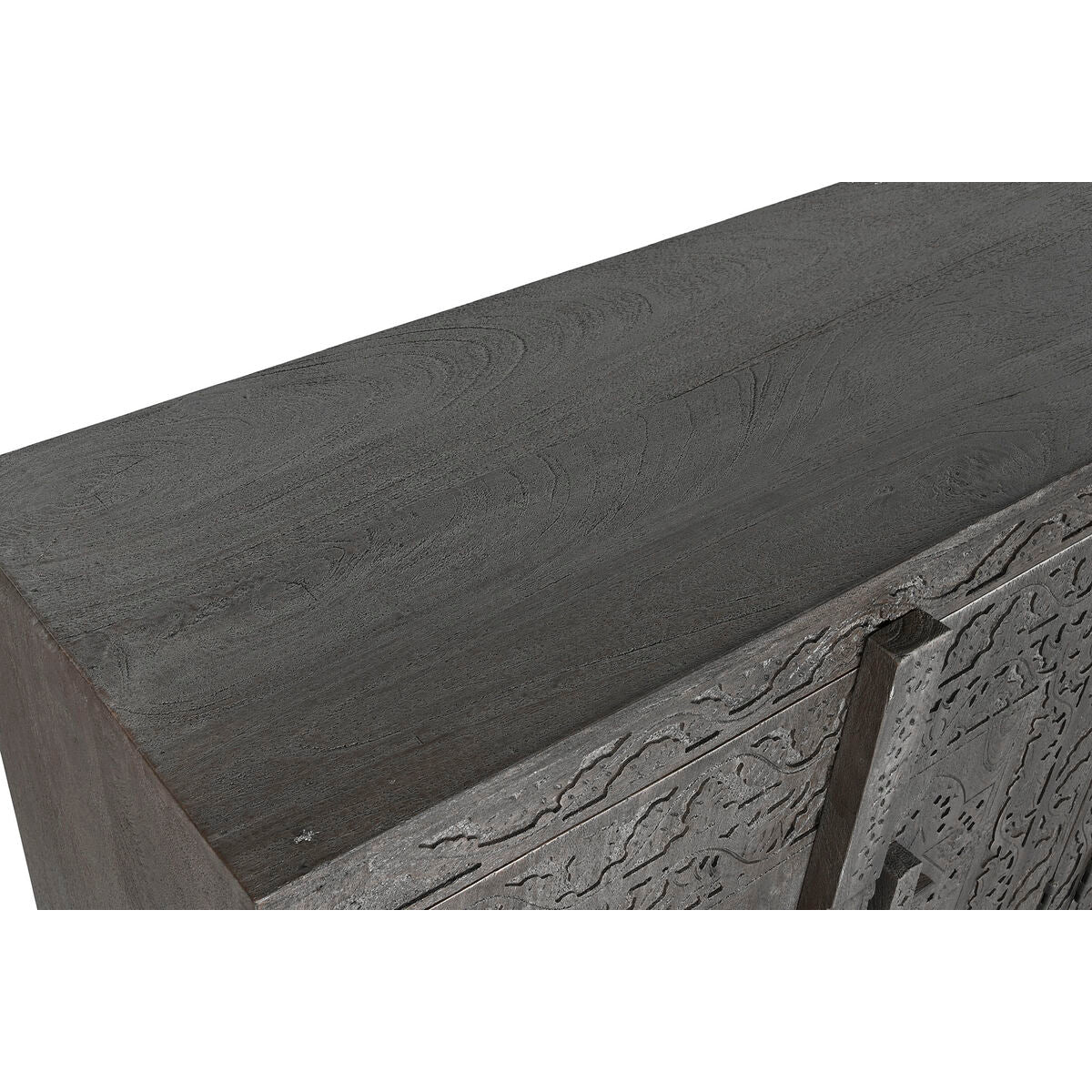 Buffet Home ESPRIT Gris Marron Clair Bois 175 x 40 x 90 cm 175,5 x 40 x 90 cm