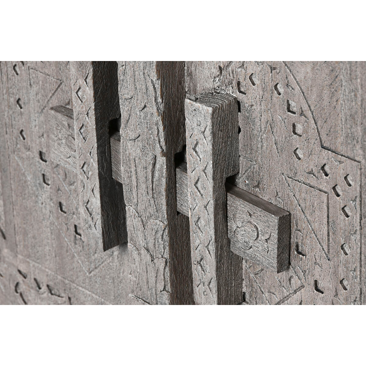 Buffet Home ESPRIT Gris Marron Clair Bois 175 x 40 x 90 cm 175,5 x 40 x 90 cm