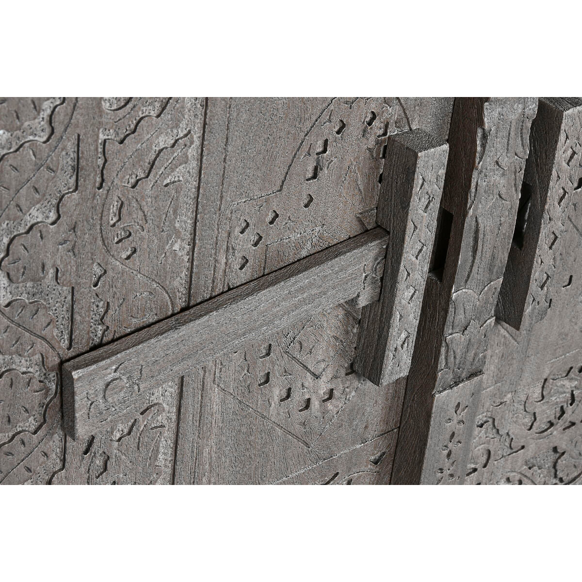 Buffet Home ESPRIT Gris Marron Clair Bois 175 x 40 x 90 cm 175,5 x 40 x 90 cm