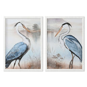 Cadre Home ESPRIT Verre Rotin 50 x 2,5 x 70 cm