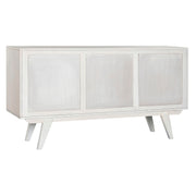 Buffet Home ESPRIT Blanc Rotin Bois de manguier 155 x 40 x 80 cm