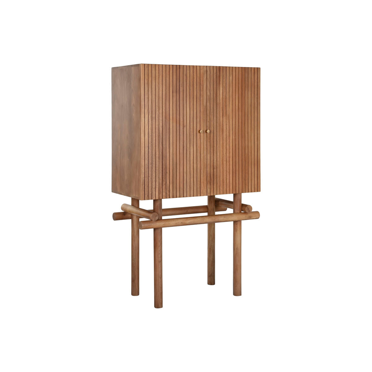 Range Bouteilles Home ESPRIT Naturel 90 x 45 x 156 cm