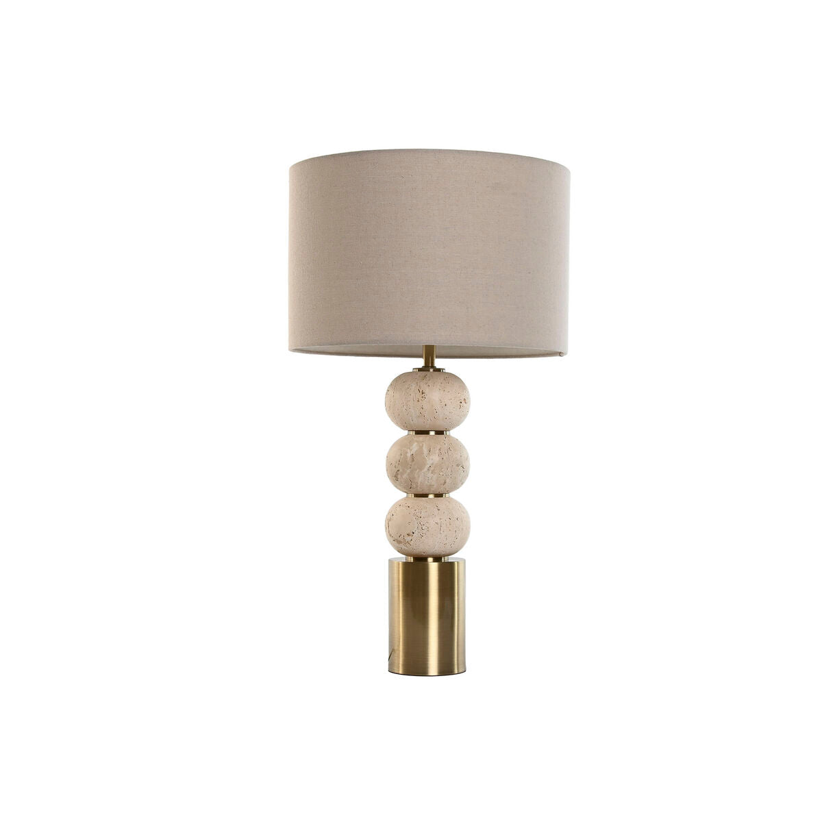 Lampe de bureau Home ESPRIT Beige Doré