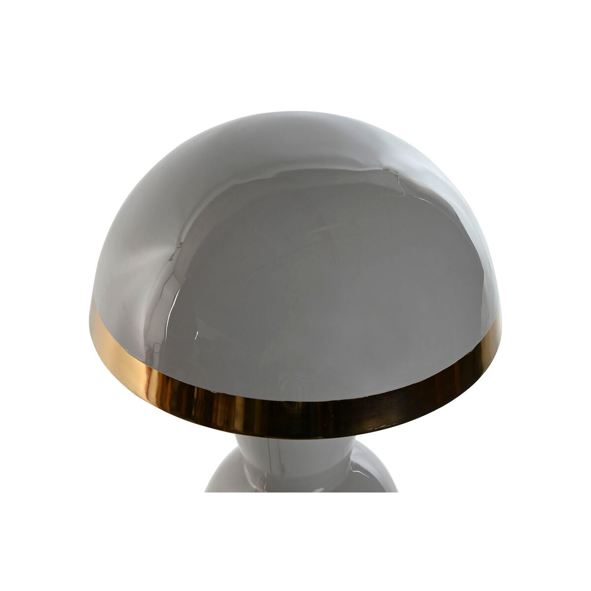 Lampe de bureau Home ESPRIT Gris Doré
