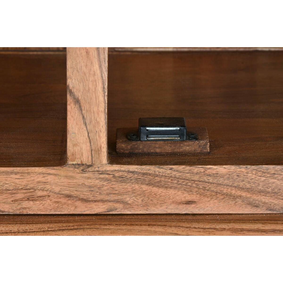 Présentoir Home ESPRIT Marron Verre Acacia 140 x 45 x 180 cm