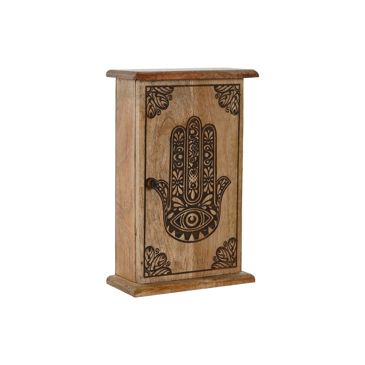 Armoire à clés Home ESPRIT Naturel 18 x 7,5 x 28 cm