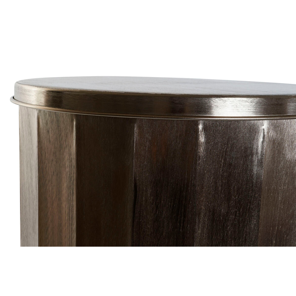 Jeu de 2 tables Home ESPRIT Doré Métal 42 x 42 x 52 cm