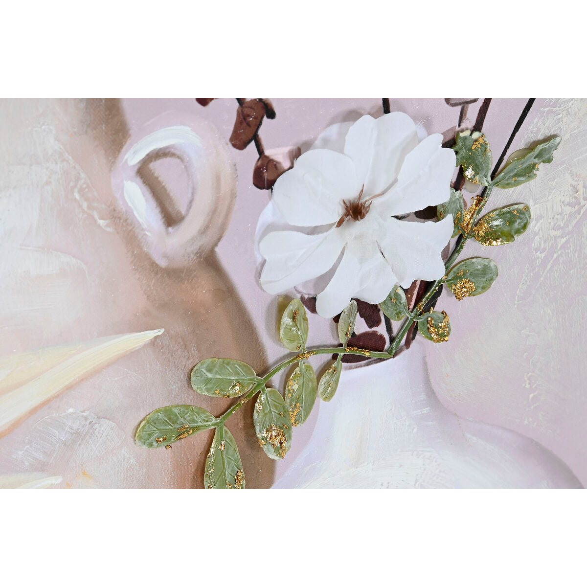 Toile Home ESPRIT Toile Bois MDF 62 x 4 x 92 cm