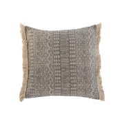 Coussin Home ESPRIT Gris Naturel Boho 45 x 8 x 45 cm