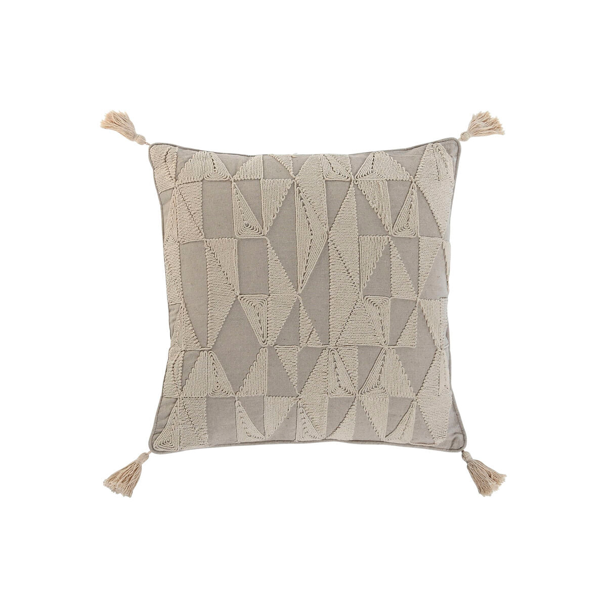 Coussin Home ESPRIT Naturel Boho 45 x 8 x 45 cm