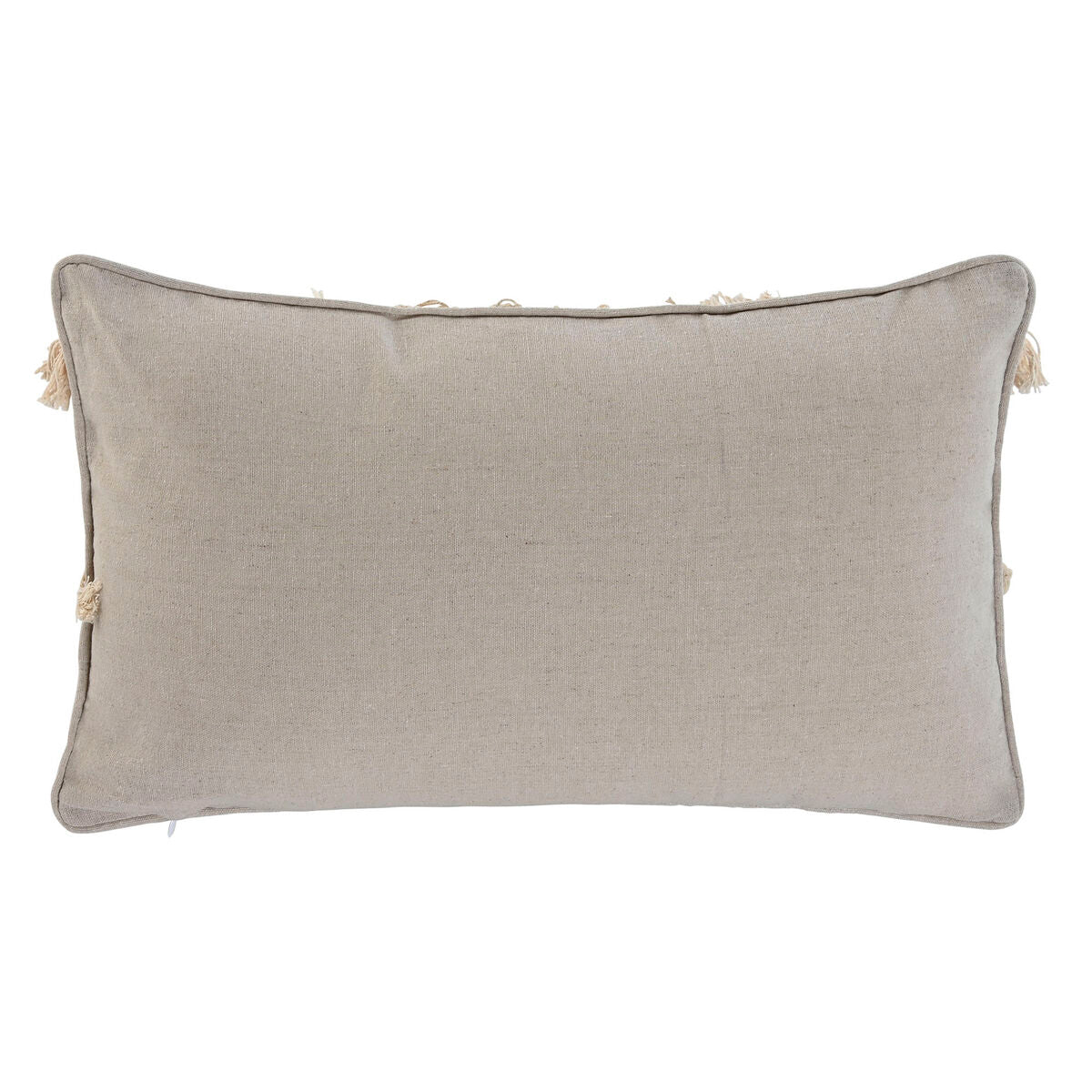 Coussin Home ESPRIT Blanc Noir Boho 50 x 8 x 30 cm