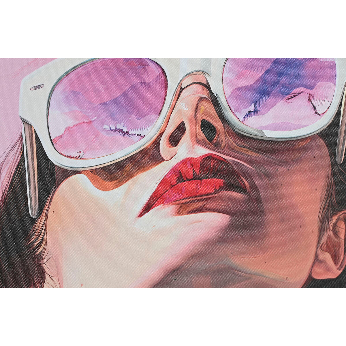 Toile Home ESPRIT polystyrène Toile 50 x 2,5 x 70 cm