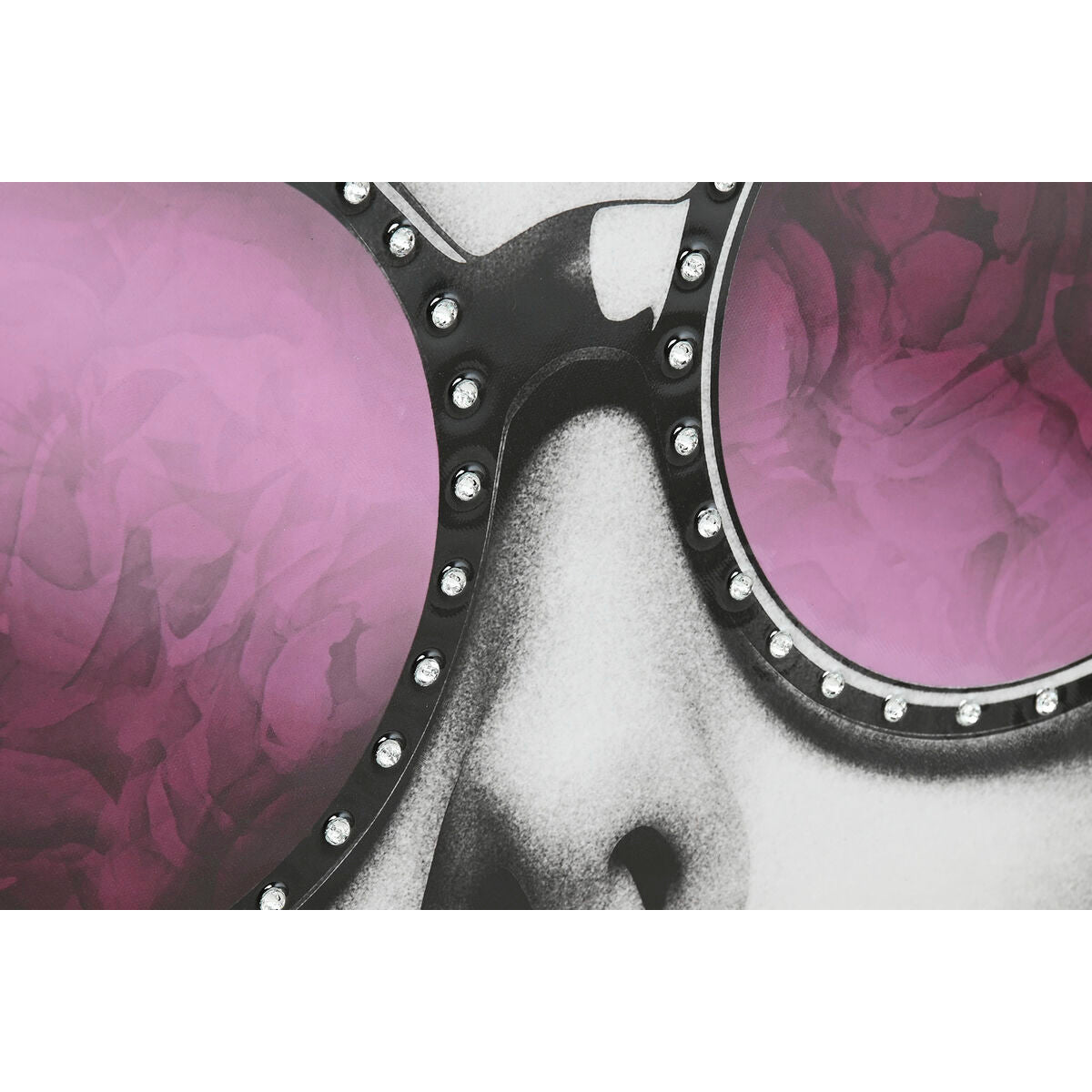 Toile Home ESPRIT polystyrène Toile 60 x 3,5 x 80 cm