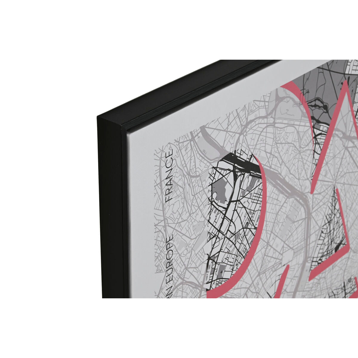 Toile Home ESPRIT polystyrène Toile 60 x 3 x 80 cm