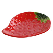 Assiette Home ESPRIT Rouge Grès 23,5 x 18 x 4,5 cm