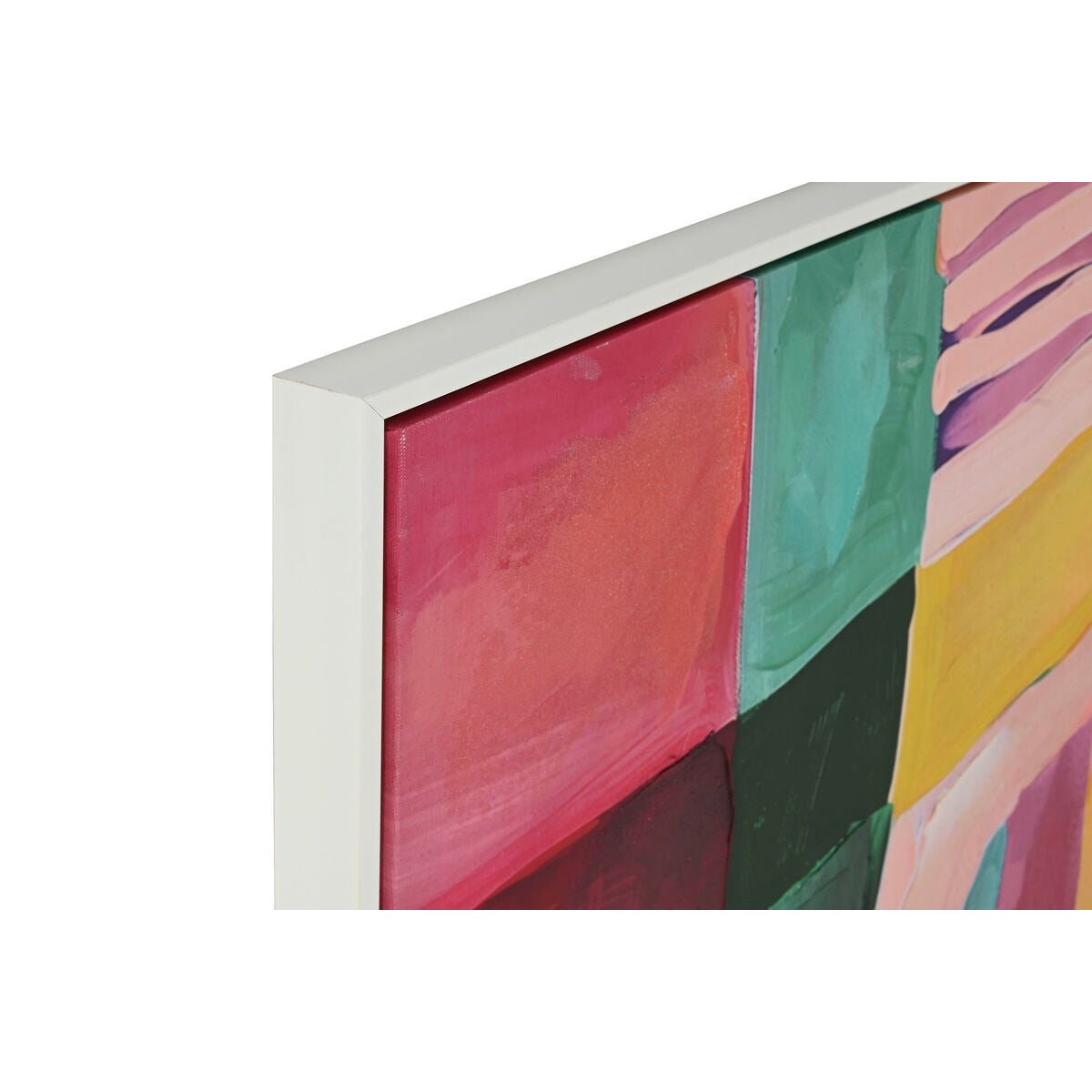 Toile Home ESPRIT polystyrène Toile Moderne Urbaine 82 x 3,5 x 122 cm (2 Unités)