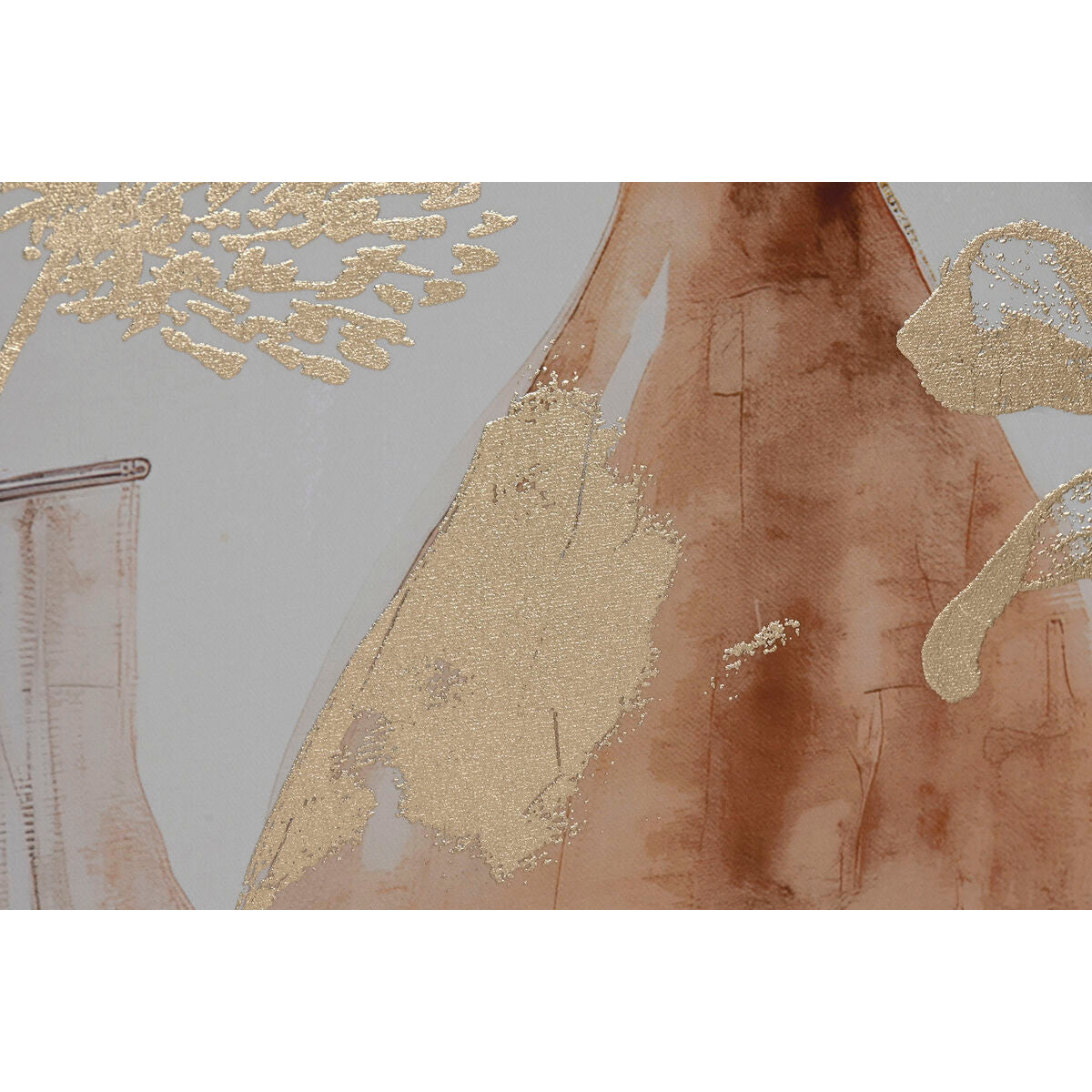 Toile Home ESPRIT polystyrène Toile 82,5 x 3,5 x 82,5 cm