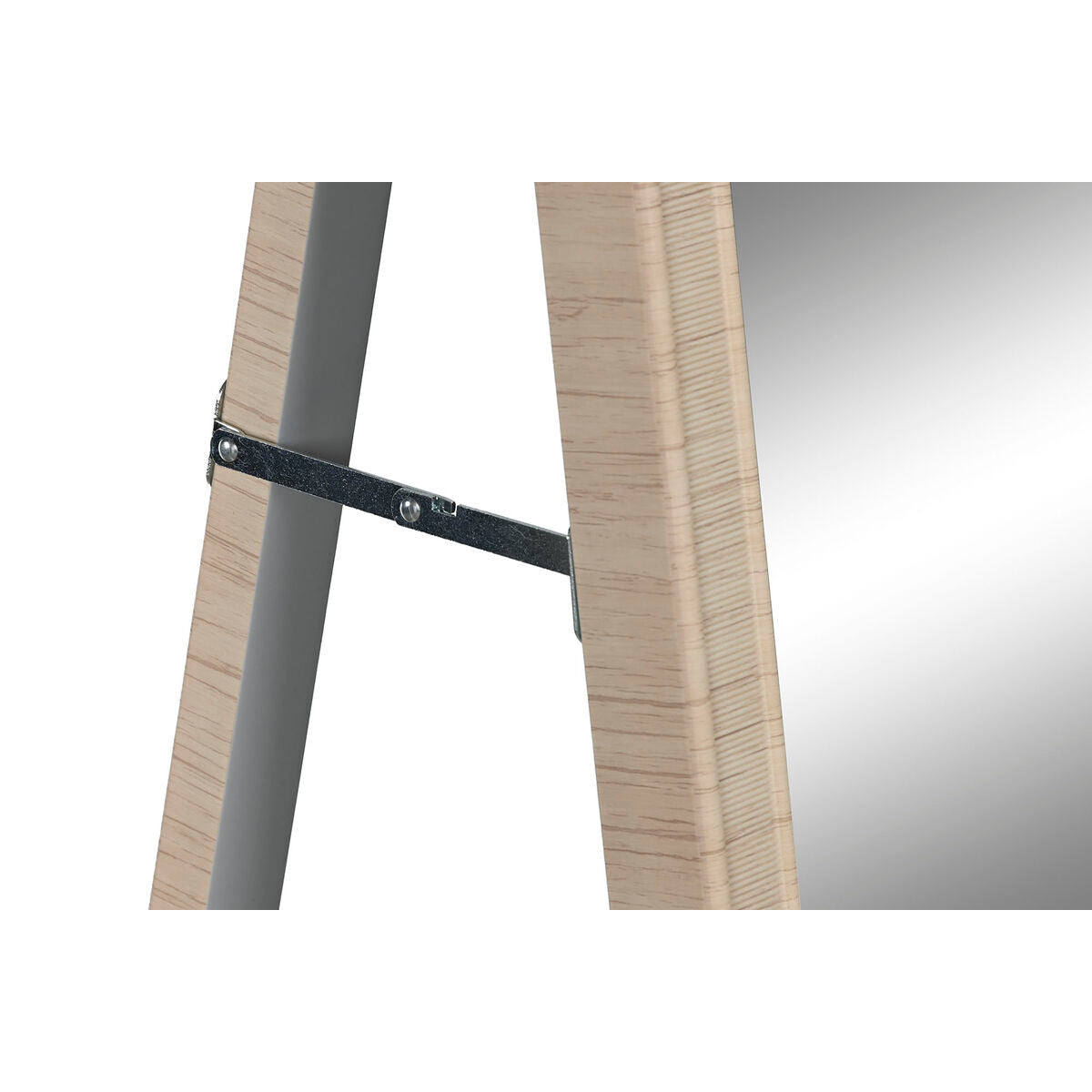 Miroir sur pied Home ESPRIT Marron Beige Gris Naturel Verre polystyrène 45 X 40 X 166 cm (4 Unités)