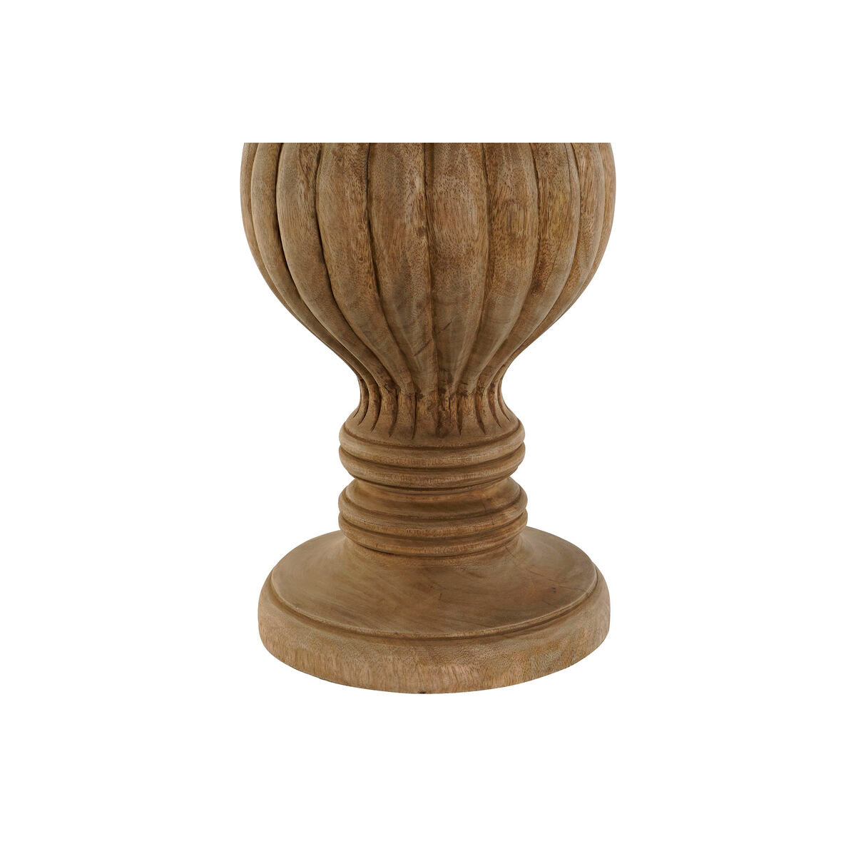 Lampe de bureau Home ESPRIT Naturel Jute Bois 50 W 220 V 41 x 41 x 76 cm