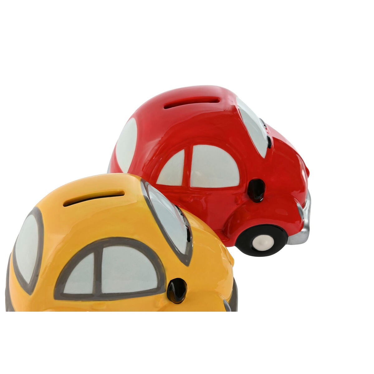 Tirelire Home ESPRIT Dolomite Voiture 15 X 9 X 10,5 cm (2 Unités)