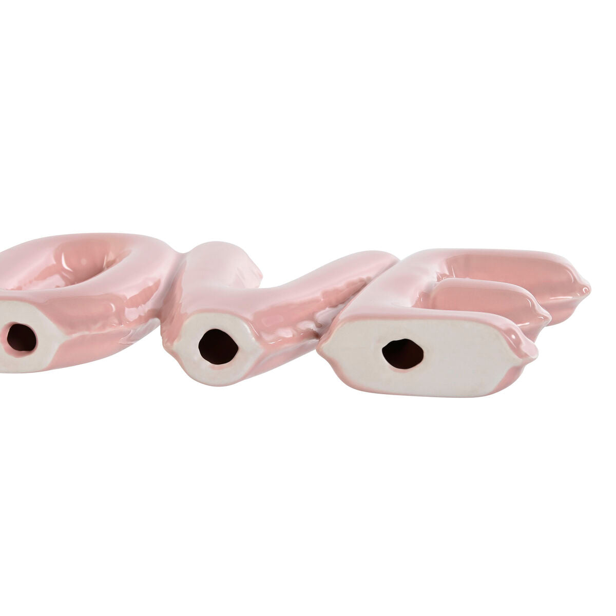 Figurine Décorative Home ESPRIT LOVE Jaune Rose Enfant 24 X 2,5 X 10 cm (2 Unités)