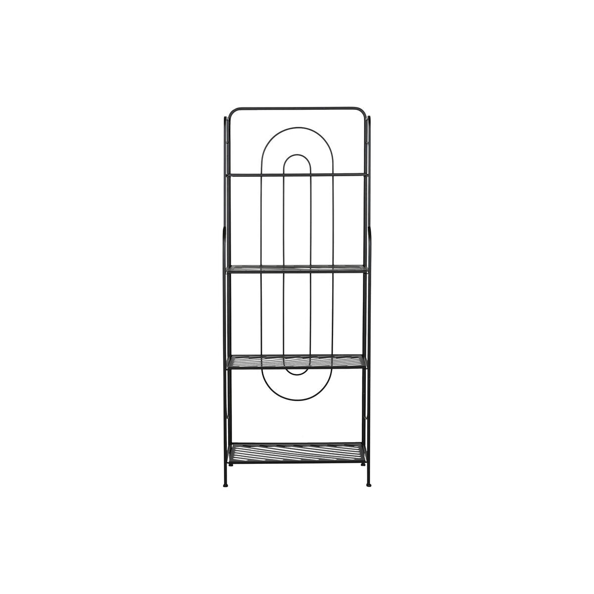 Étagère Home ESPRIT Noir Métal 60 x 27 x 160 cm