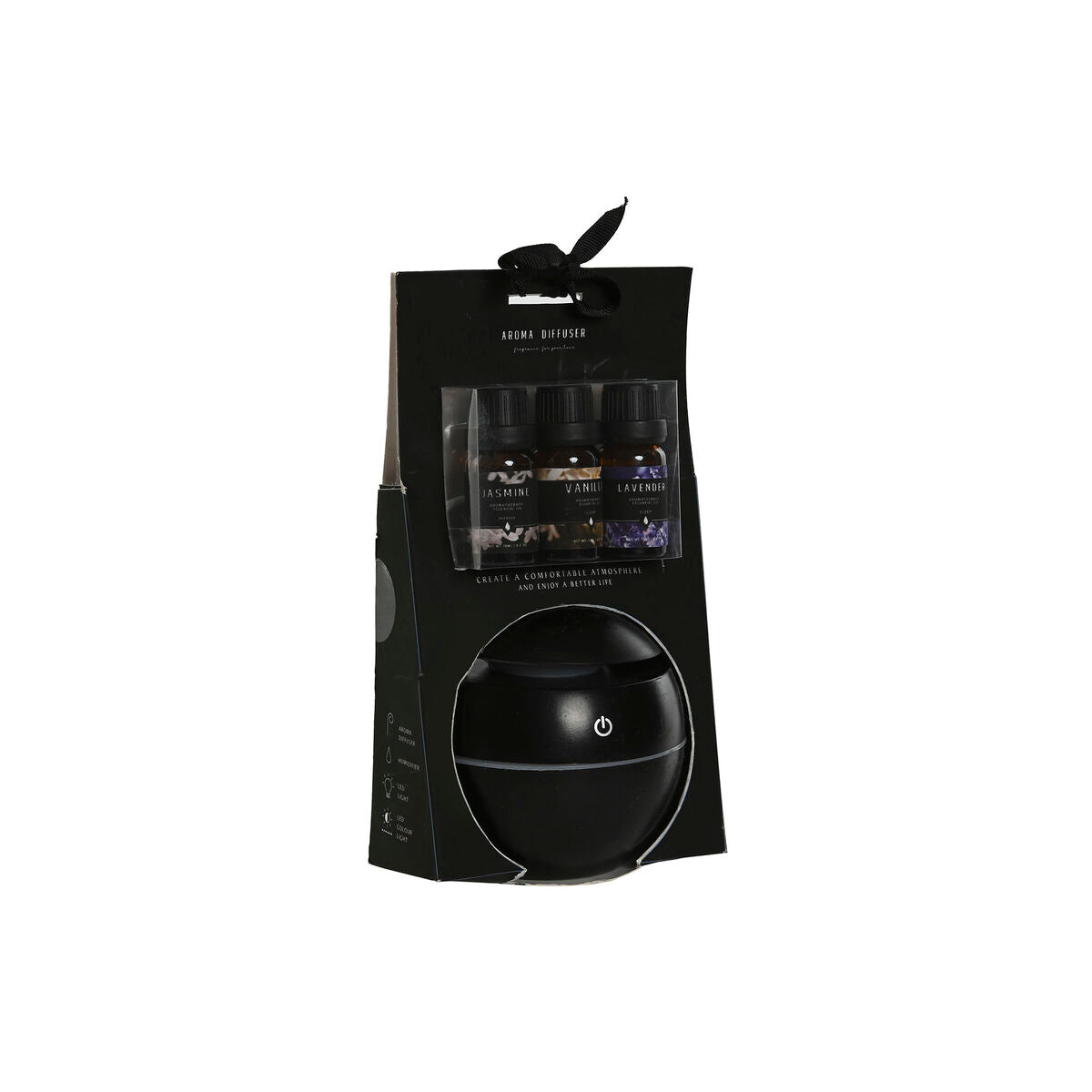 Diffuseur d'Huiles Essentielles Home ESPRIT 10 ml (4 Pièces)