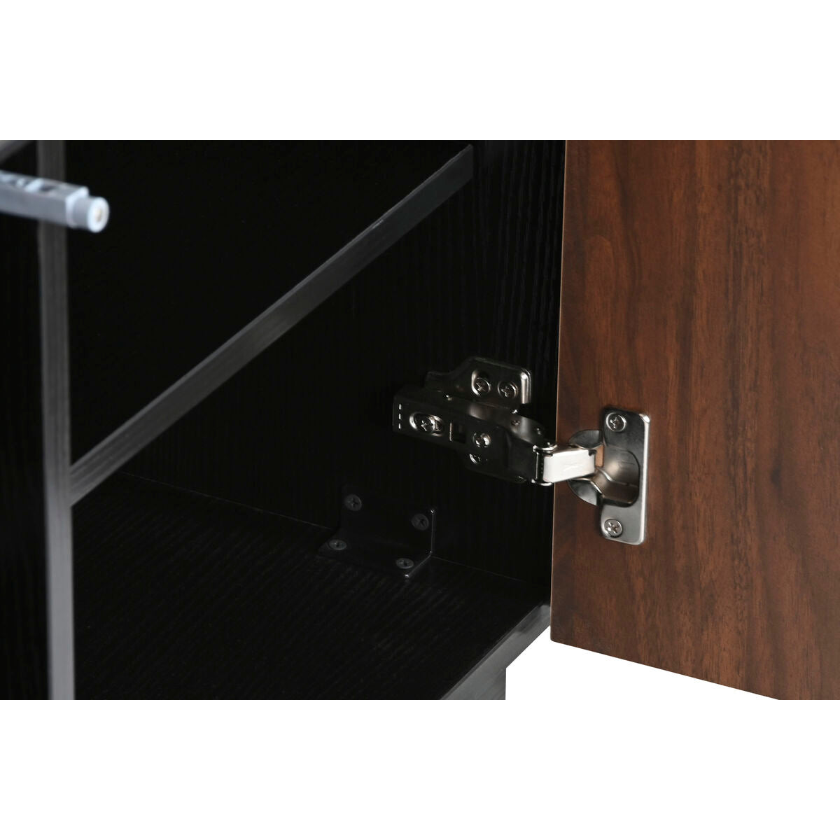 Meubles de télévision Home ESPRIT Marron Noir 161,2 X 40 X 45,5 cm