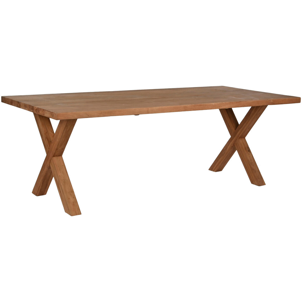 Table de Salle à Manger Home ESPRIT bois de teck 220 x 100 x 76 cm