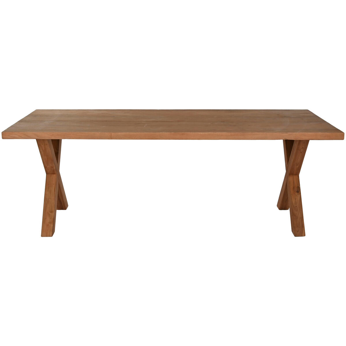 Table de Salle à Manger Home ESPRIT bois de teck 220 x 100 x 76 cm