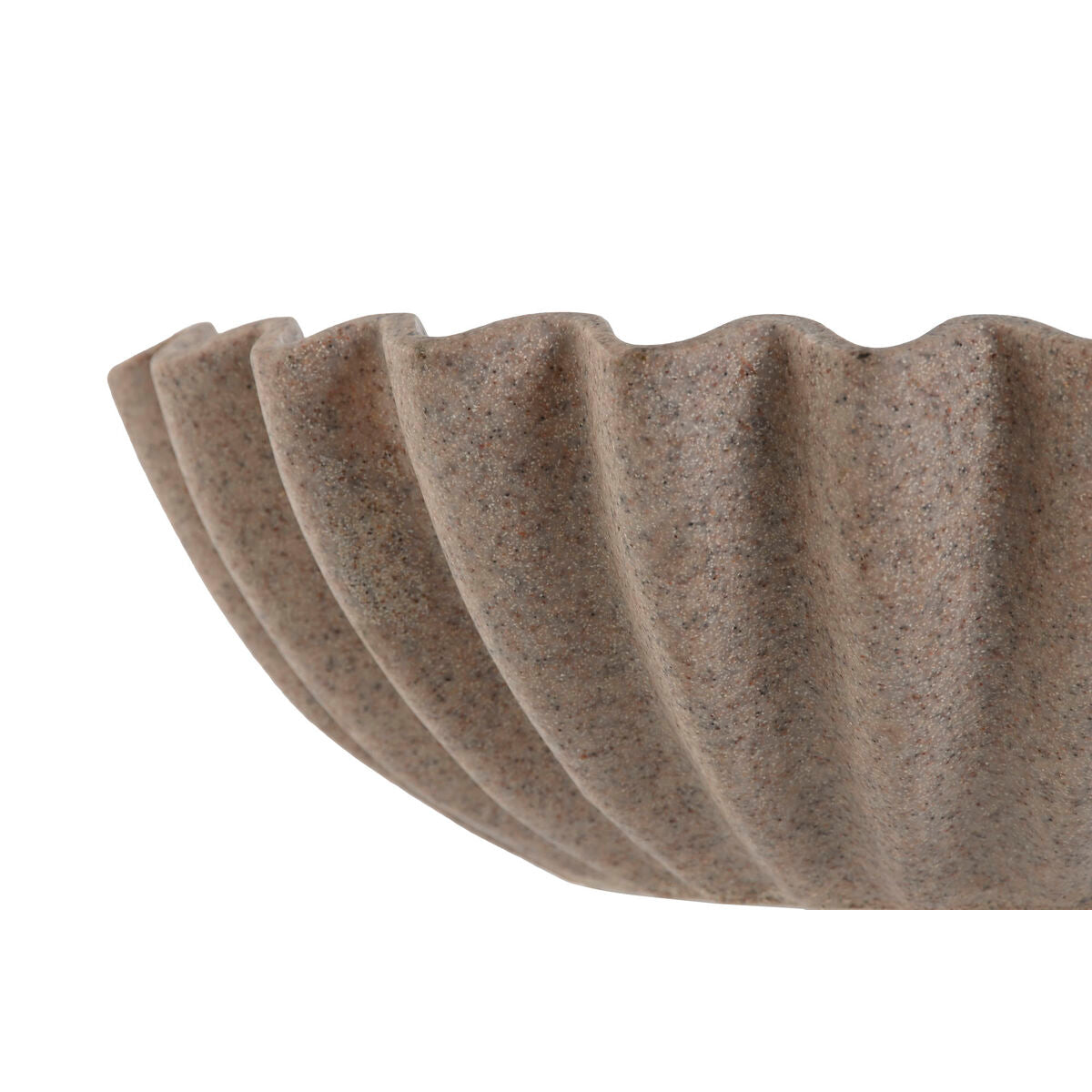 Centre de Table Home ESPRIT Beige Résine 28 x 28 x 8,5 cm