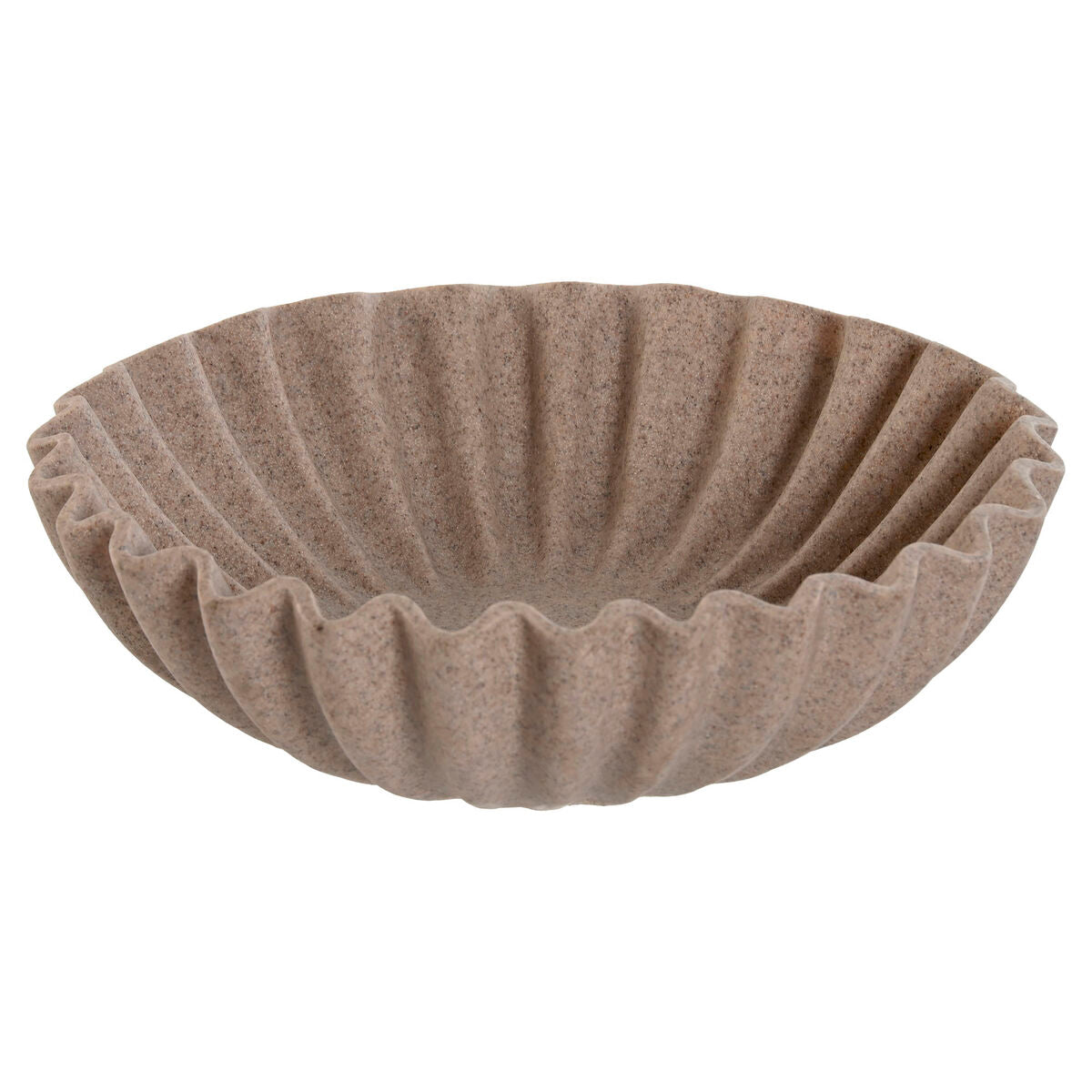 Centre de Table Home ESPRIT Beige Résine 28 x 28 x 8,5 cm