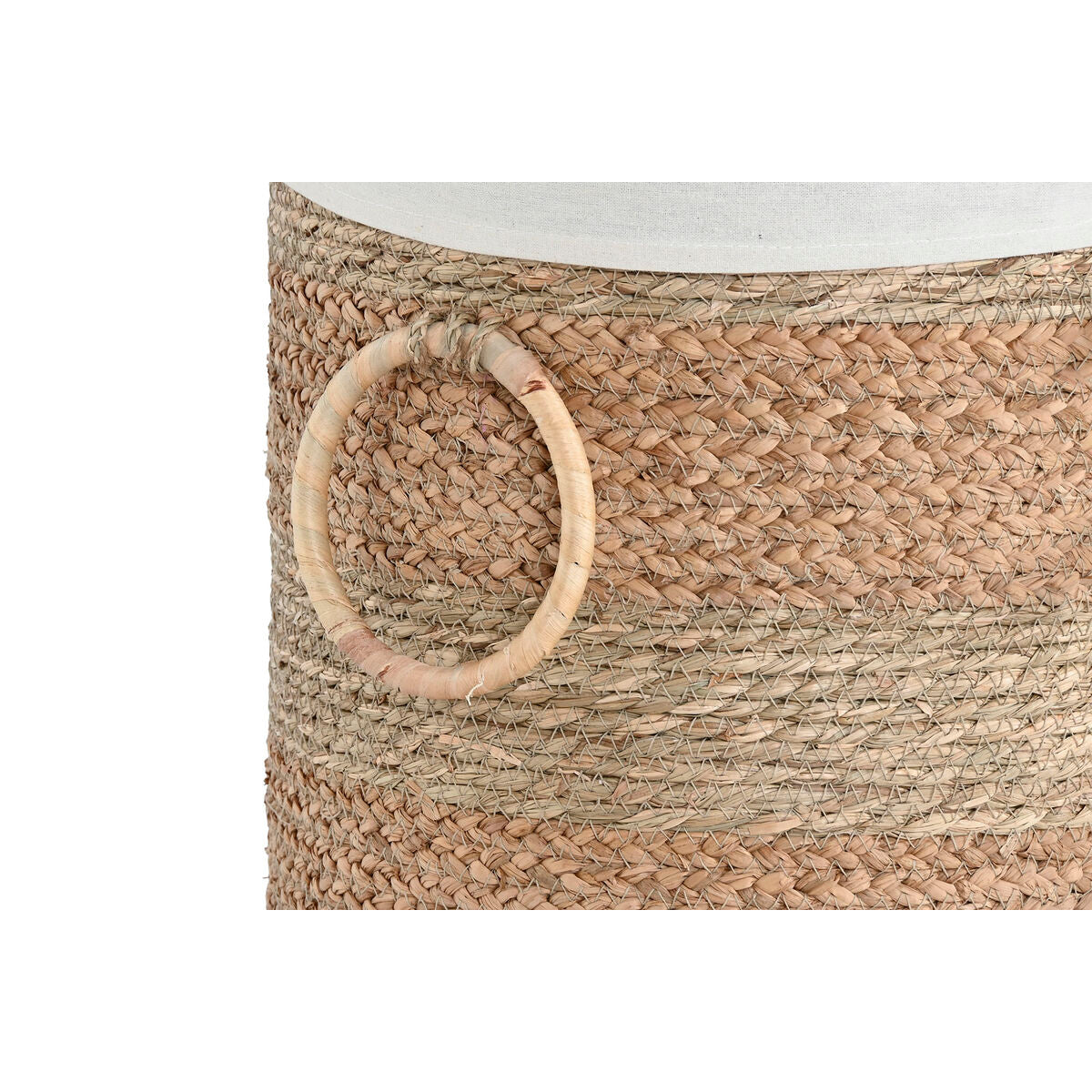 Set de basket Home ESPRIT Crème Naturel Herbier marin (2 Pièces)