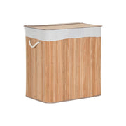 Panier à linge Home ESPRIT Blanc Naturel Bambou 140 L 60 x 40 x 60 cm