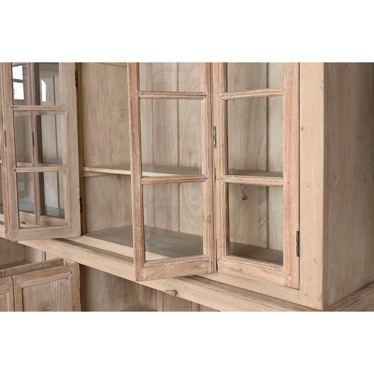 Présentoir Home ESPRIT Naturel Teck Bois de manguier 266 x 46 x 251 cm