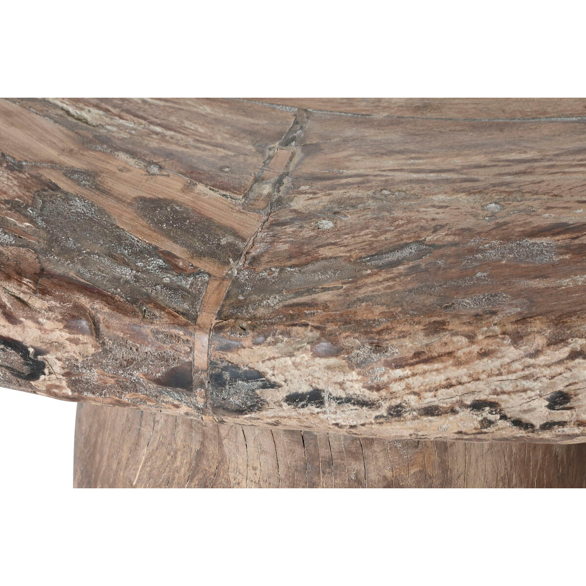 Table Basse Home ESPRIT Naturel 125 X 125 X 40 cm