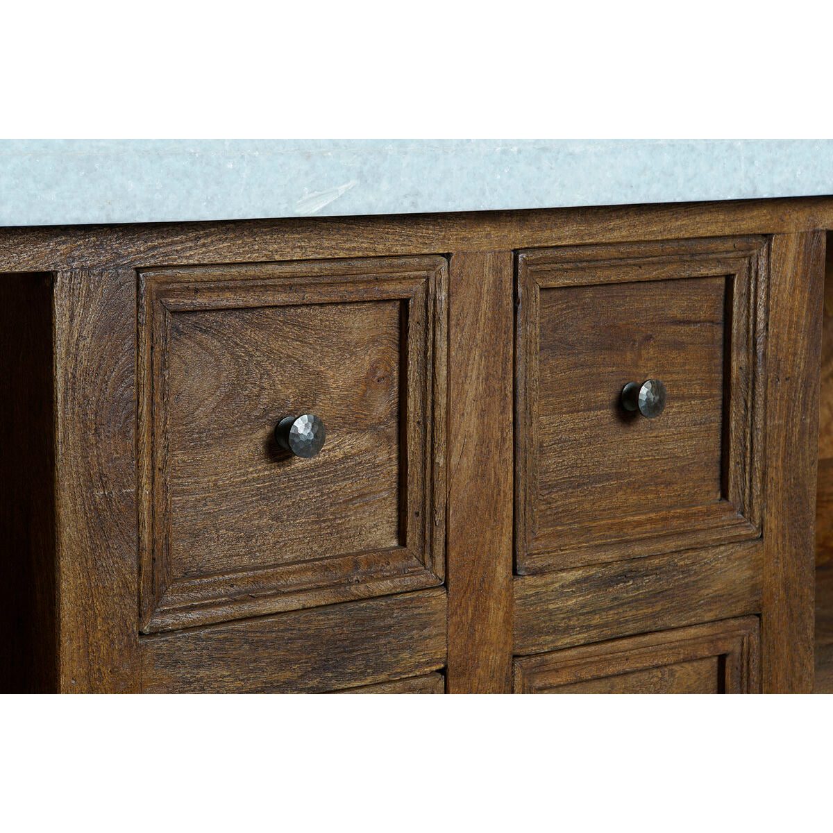 Meuble de cuisine Home ESPRIT Blanc Marron 168 x 76 x 92 cm