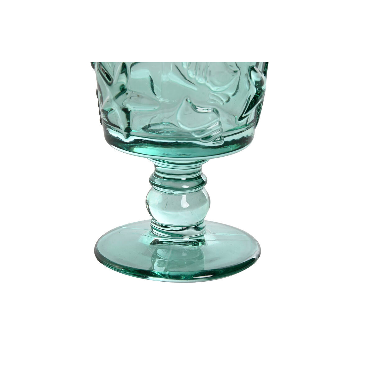 Set de Verres Home ESPRIT Turquoise Verre 345 ml (6 Unités)