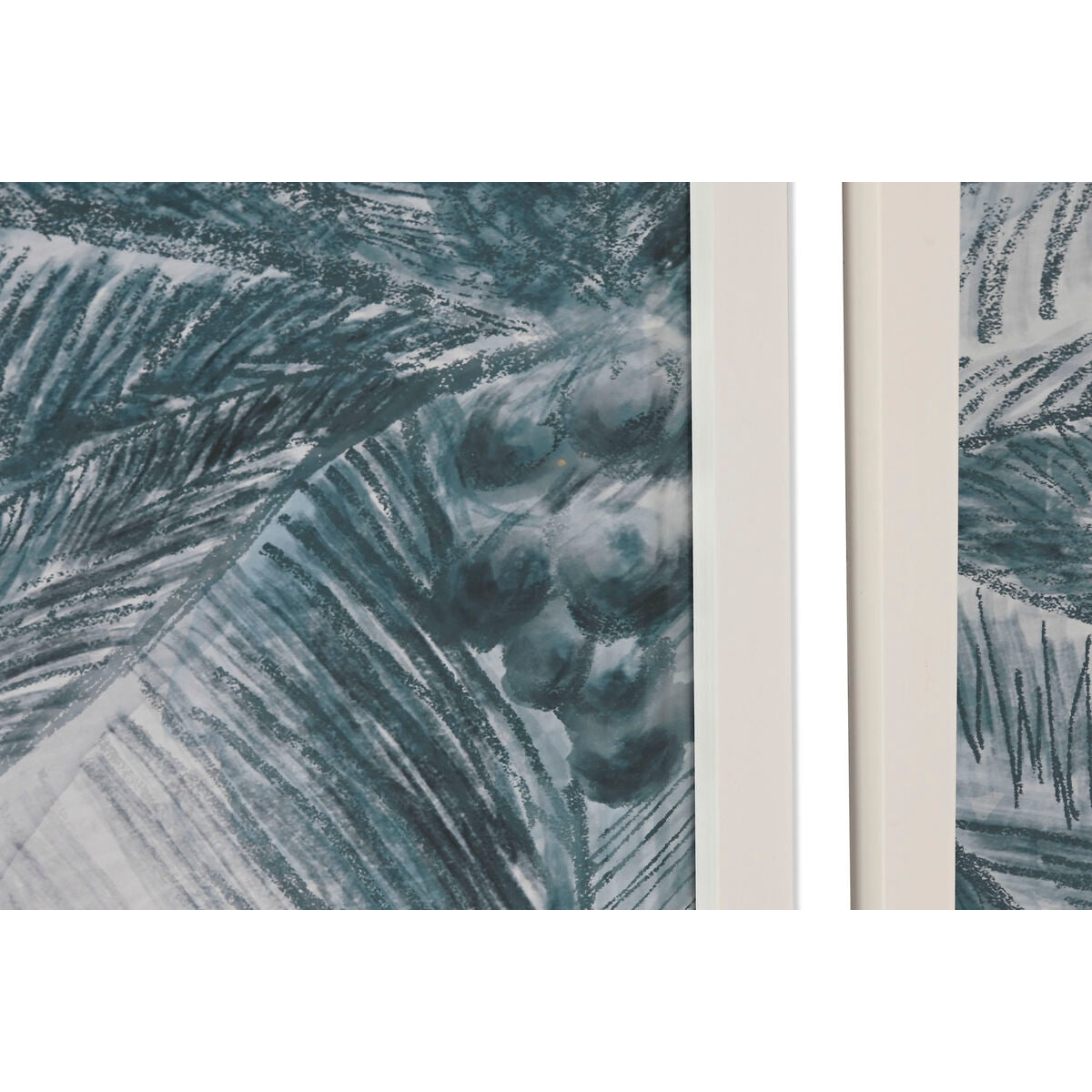 Cadre Home ESPRIT Verre Sapin 80 x 2 x 60 cm