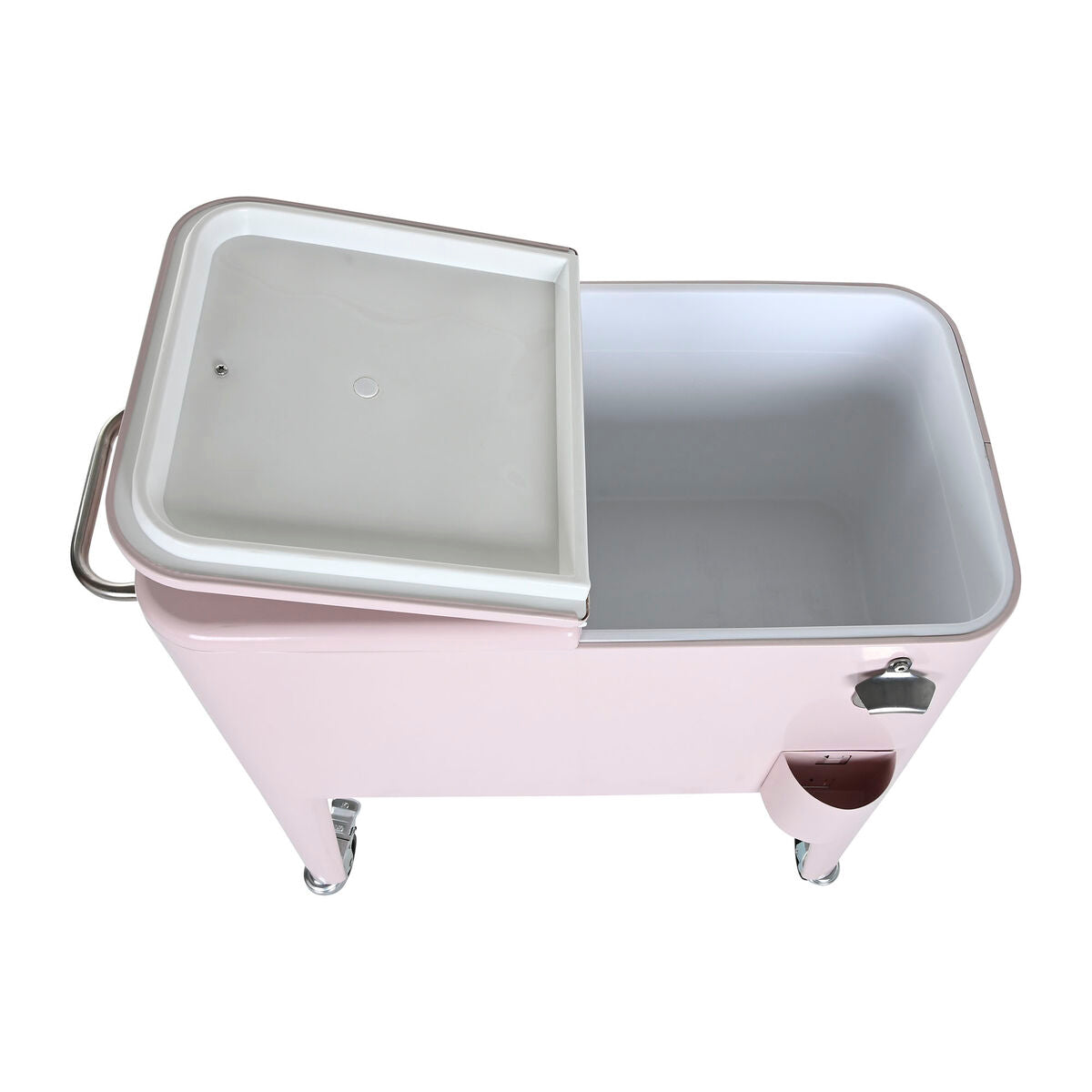 Glacière Home ESPRIT Rose Acier polypropylène 74 x 43 x 80 cm