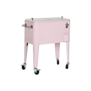 Glacière Home ESPRIT Rose Acier polypropylène 74 x 43 x 80 cm