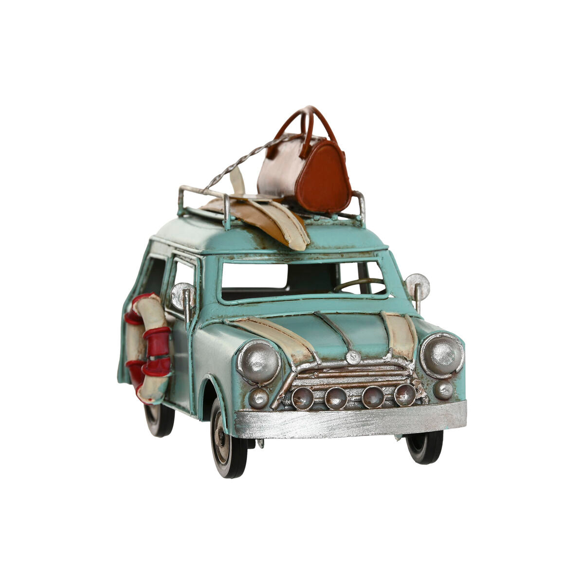 Figurine Décorative Home ESPRIT Bleu Rouge Bleu ciel 16 x 8,5 x 10,5 cm (3 Unités)