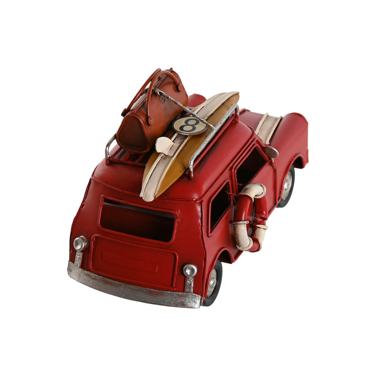 Figurine Décorative Home ESPRIT Bleu Rouge Bleu ciel 16 x 8,5 x 10,5 cm (3 Unités)