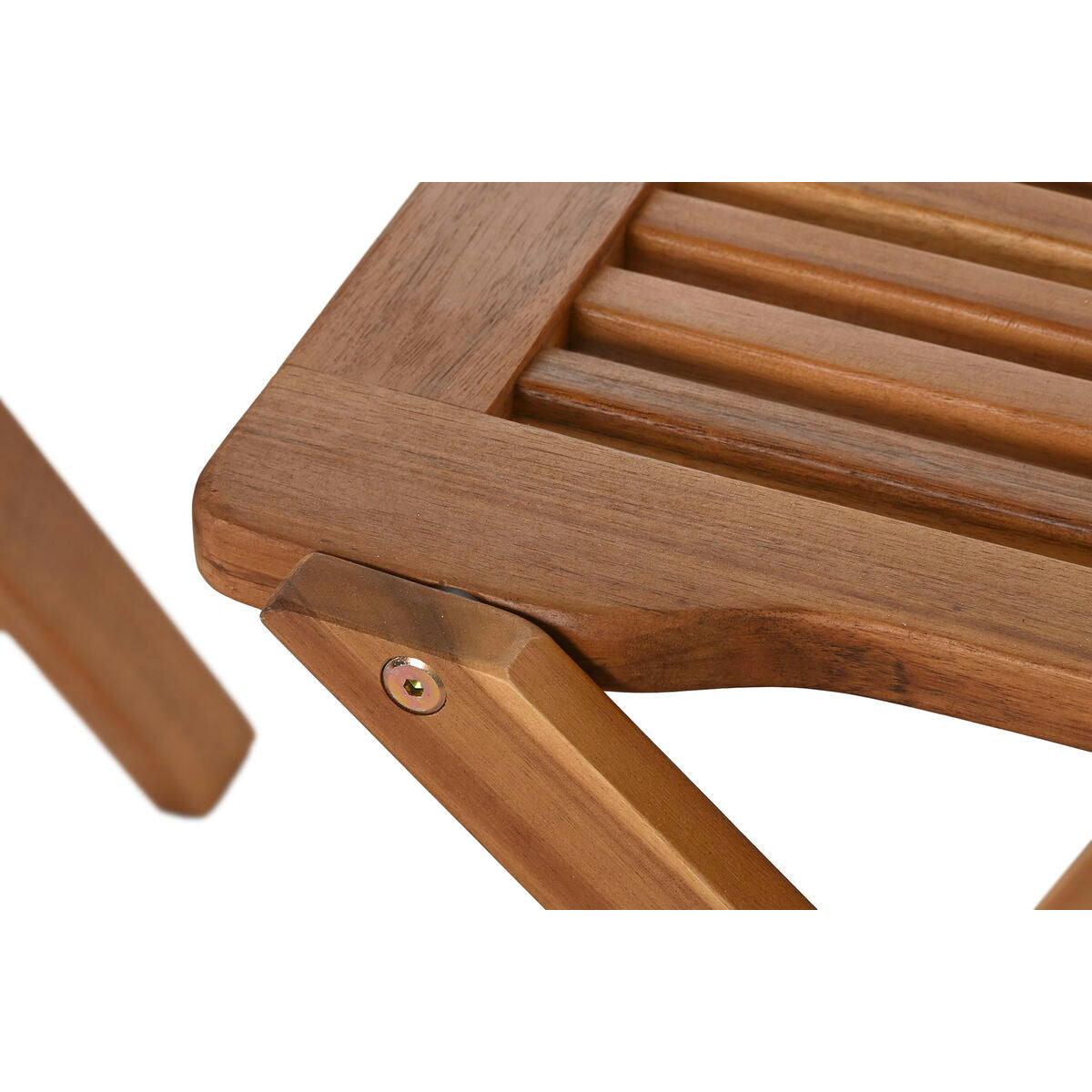 Ensemble Table + 2 Chaises Home ESPRIT Marron 60 x 60 x 74 cm