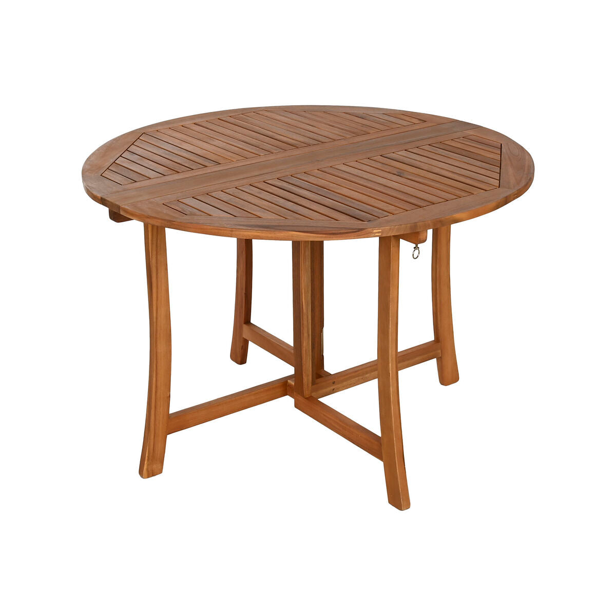 Table de Salle à Manger Home ESPRIT Marron Naturel Acacia 110 x 110 x 74 cm