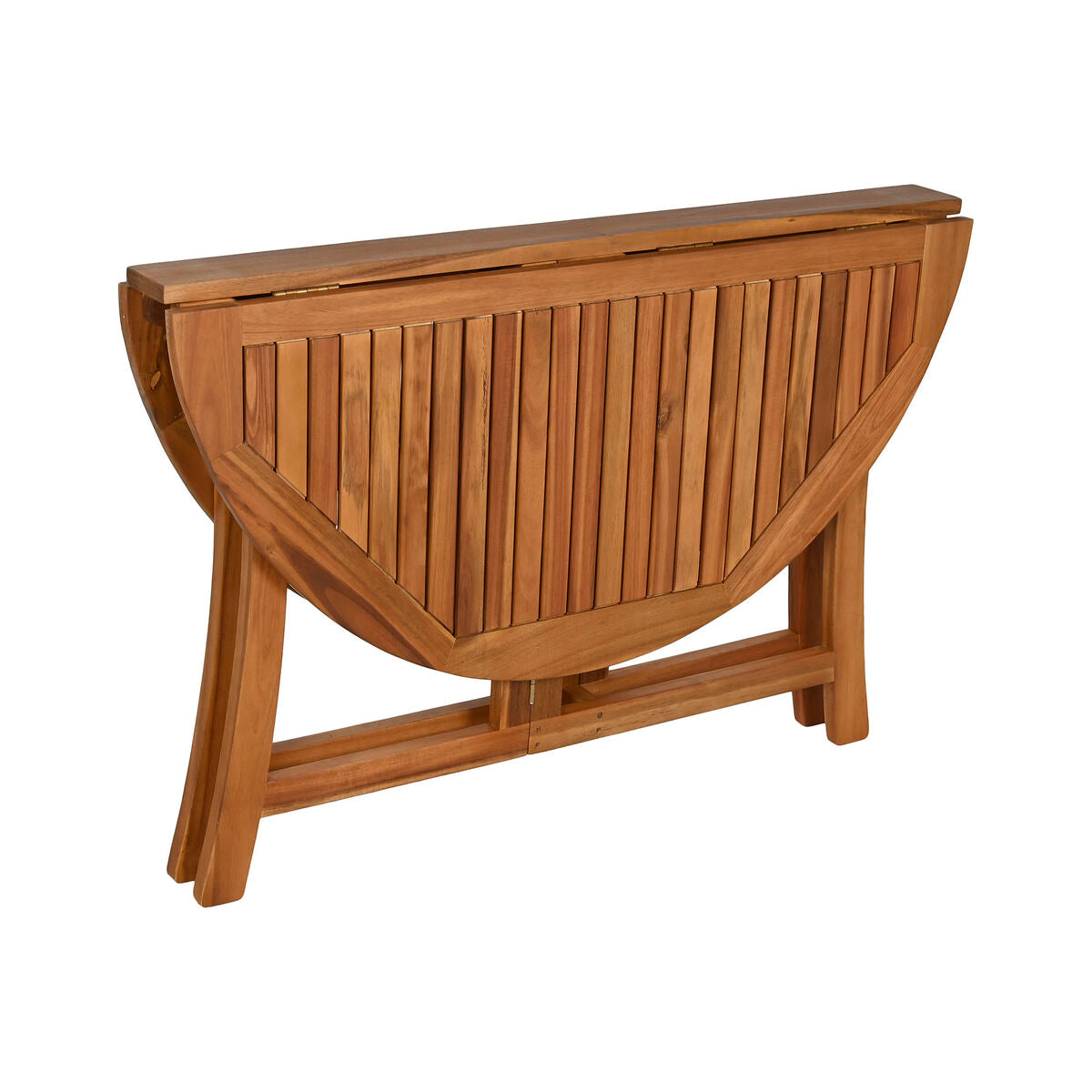 Table de Salle à Manger Home ESPRIT Marron Naturel Acacia 110 x 110 x 74 cm