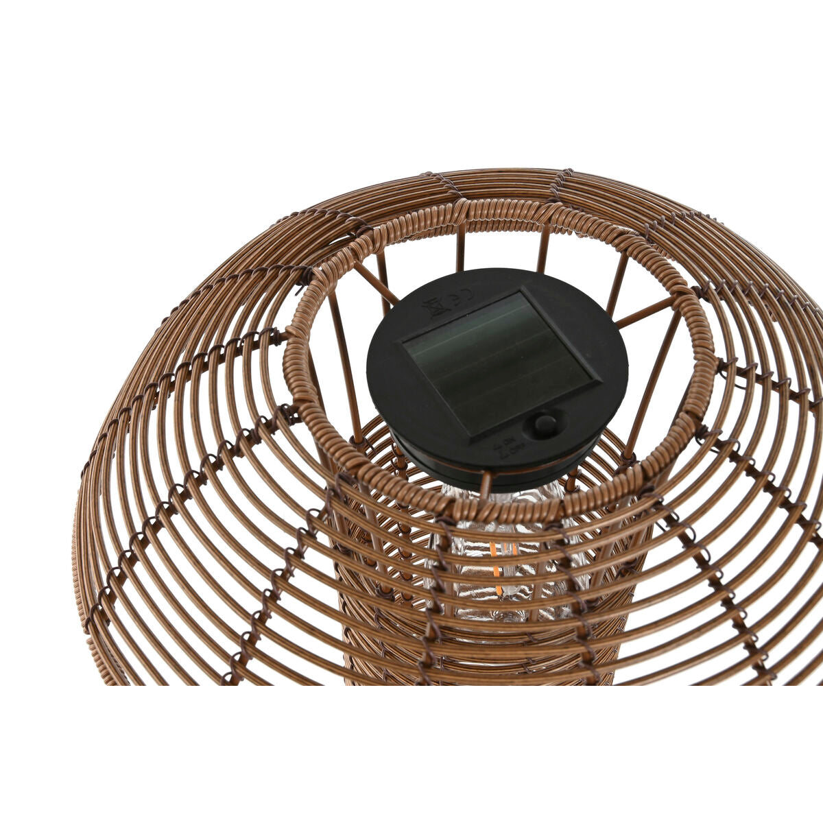 Lampe solaire Home ESPRIT Marron 30 x 30 x 50 cm