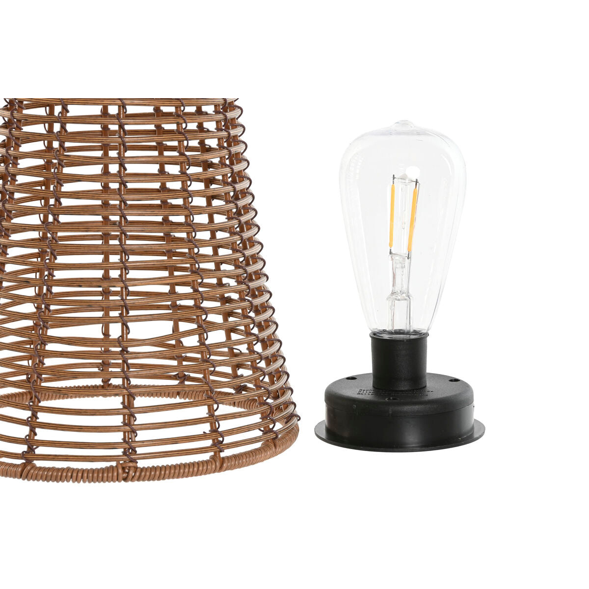 Lampe solaire Home ESPRIT Marron 30 x 30 x 50 cm