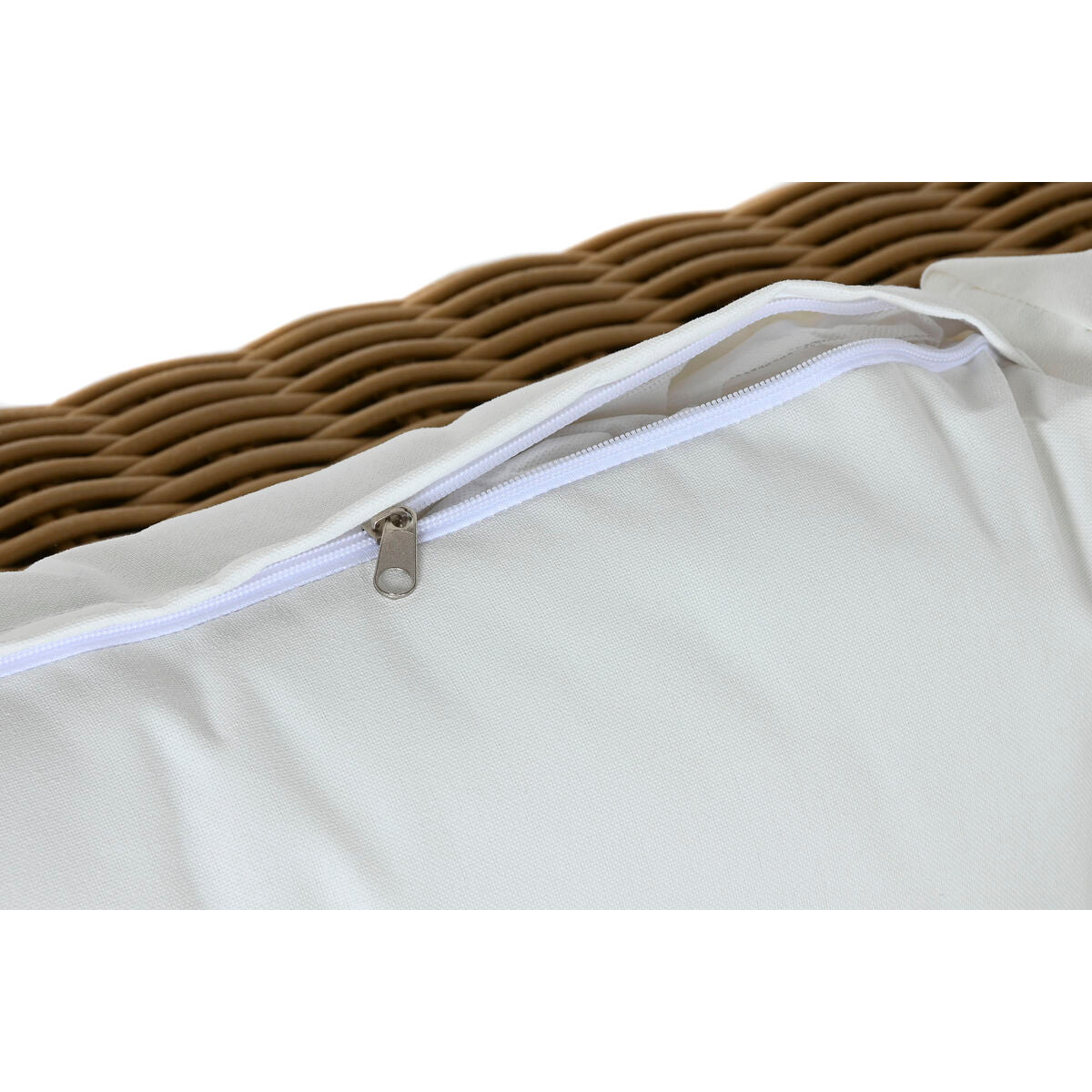 Chaise de jardin Home ESPRIT Beige Marron Clair 111 x 87 x 63 cm