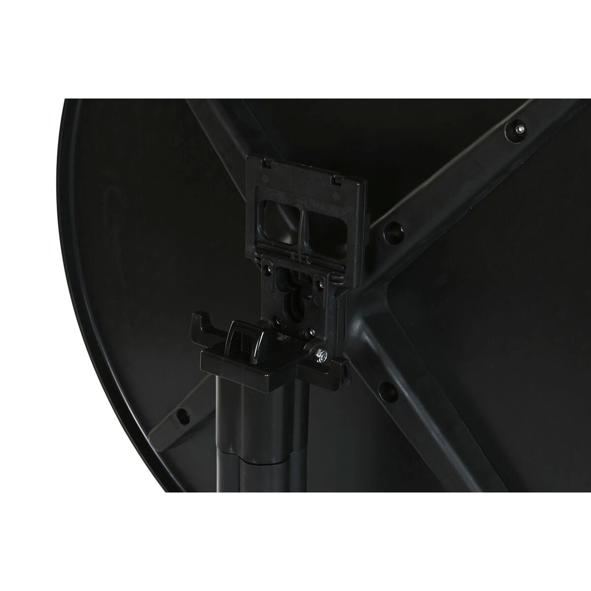 Table de Salle à Manger Home ESPRIT Noir Métal polypropylène 80 x 80 x 75 cm